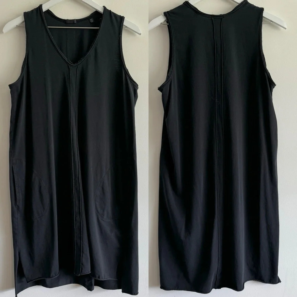 ATM Anthony Thomas Melillo Pima Cotton Sleeveless Midi Dress